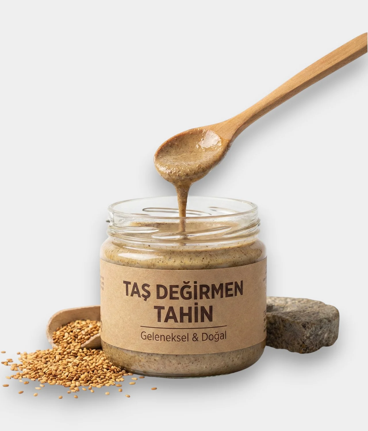 Taş Değirmen Çiğ Tahin 1000g